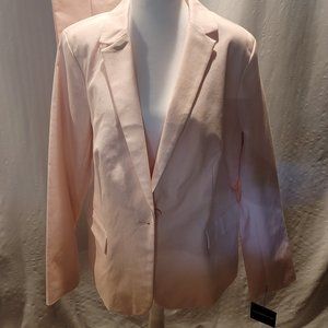 New with tags LIZ CLAIBORNE Pink Blazer. Size XL